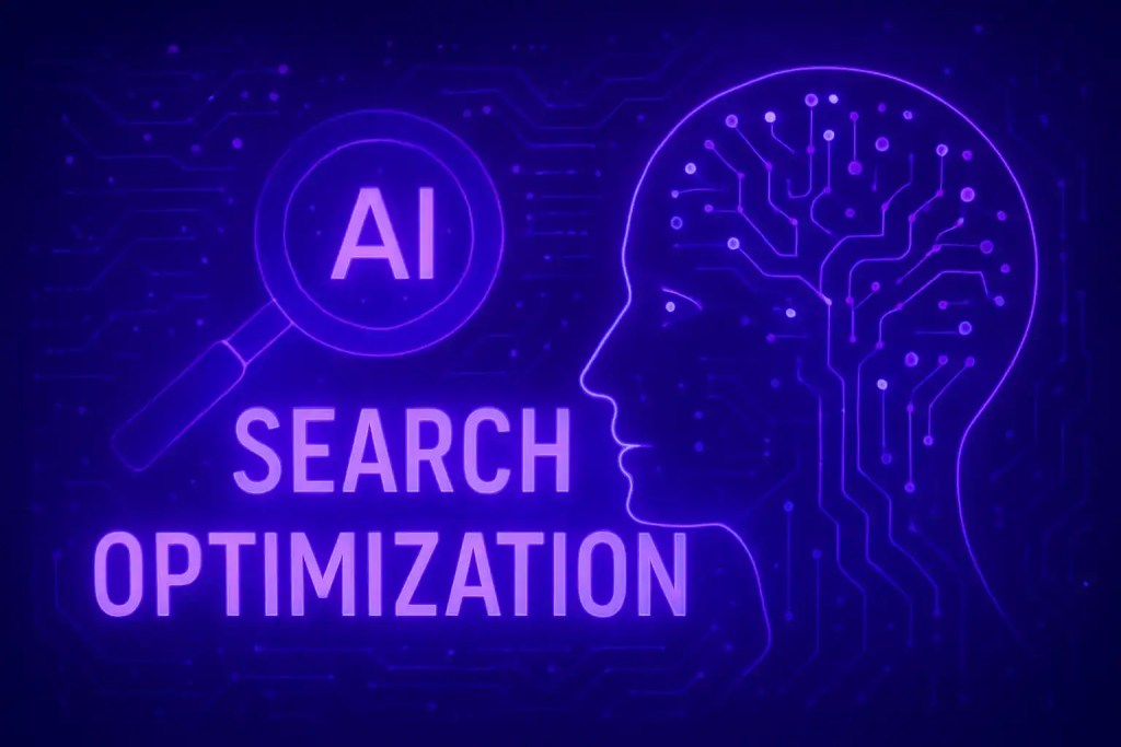 A featured image of the AI Search Optimization category